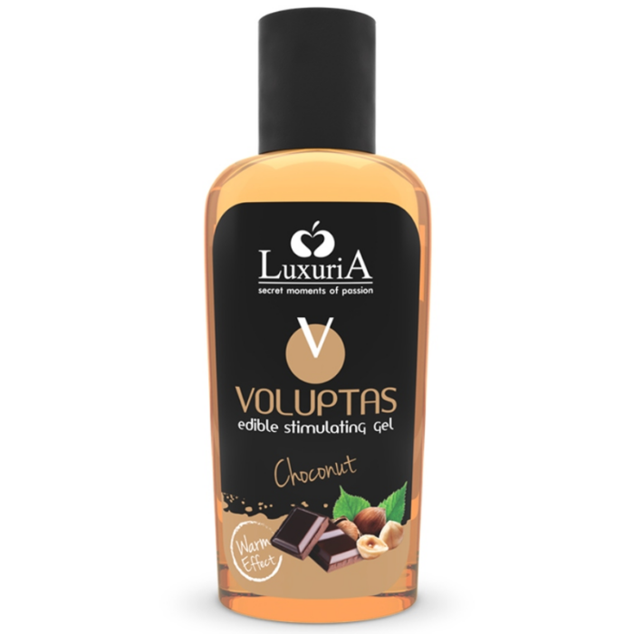 LUXURIA VOLUPTAS EFEITO DE AQUECIMENTO GEL ESTIMULANTE COMESTÍVEL - CHOCONUT 100 ML