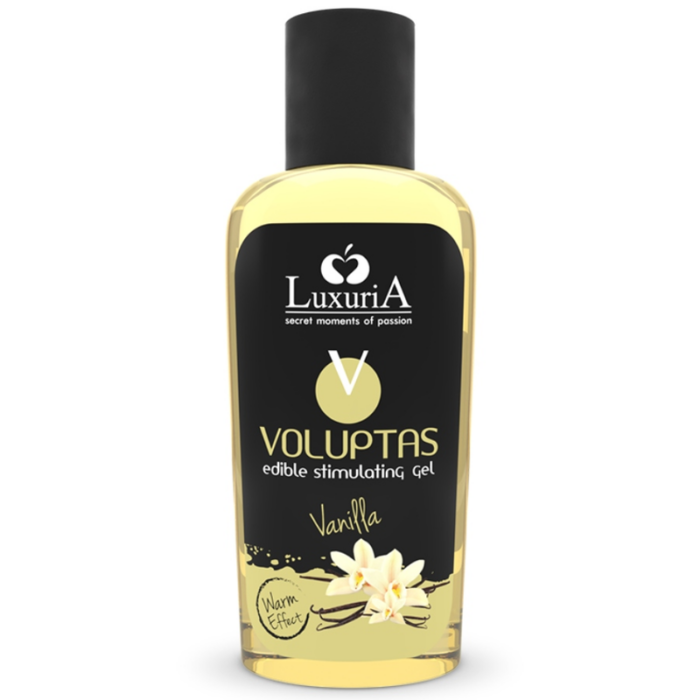 LUXURIA VOLUPTAS EFEITO DE AQUECIMENTO GEL ESTIMULANTE COMESTÍVEL - VANILLA 100 ML