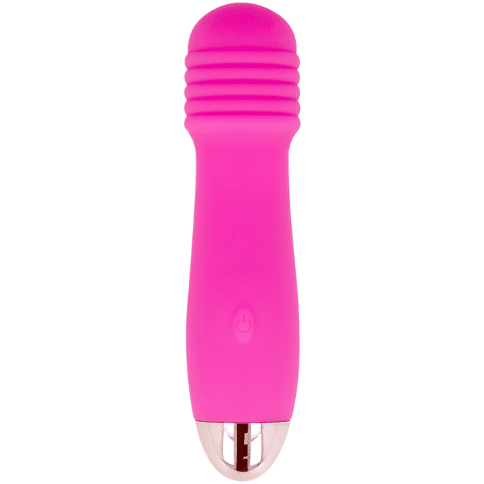 VIBRADOR RECARREGÁVEL DOLCE VITA DE TRÊS VELOCIDADES PINK 7