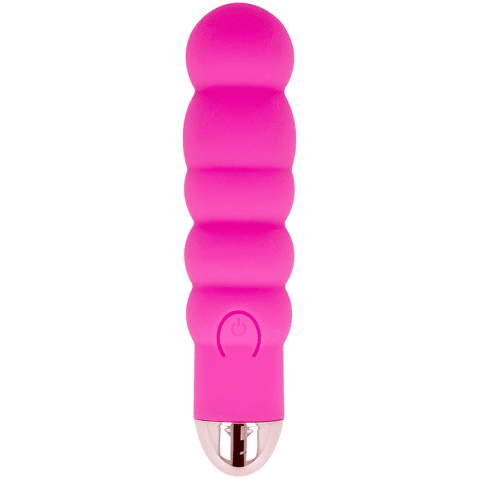 VIBRADOR RECARREGÁVEL DOLCE VITA SEIS PINK 7 VELOCIDADES