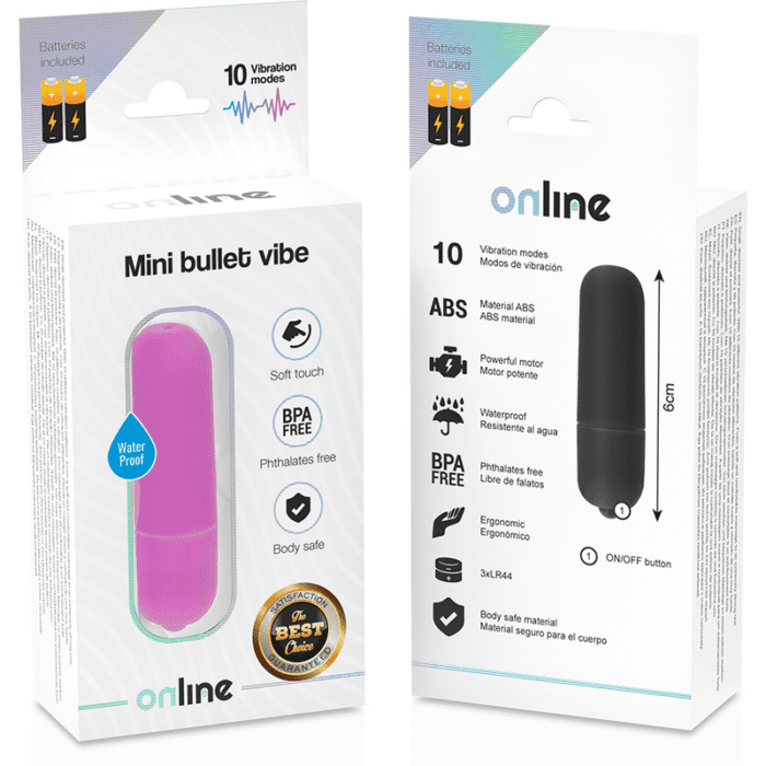 MINI BULLET VIBE ONLINE - ROXO - Image 5