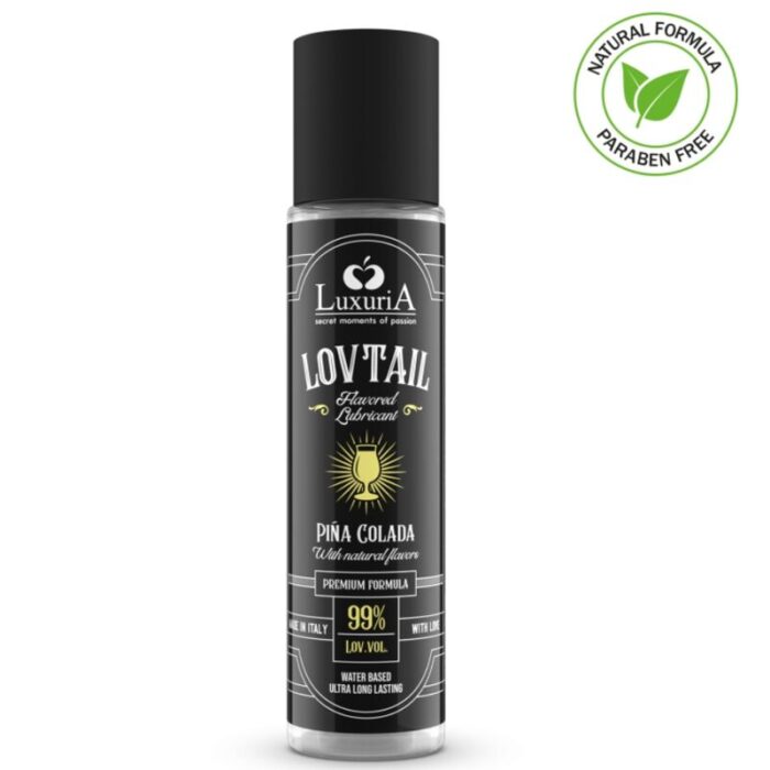 LUBRIFICANTE LOVTAIL À BASE DE ÁGUA LUXURIA - PI A COLADA 60 ML