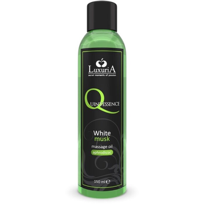 LUXURIA QUINTESSENCE ÓLEO DE MASSAGEM BRANCO ALmíscar 150 ML