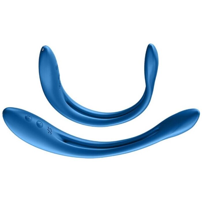 SATISFYER ELASTIC GAME MULTI VIBRADOR - AZUL - Image 3