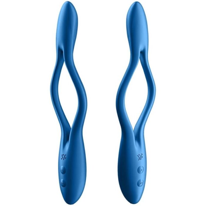 SATISFYER ELASTIC GAME MULTI VIBRADOR - AZUL - Image 2