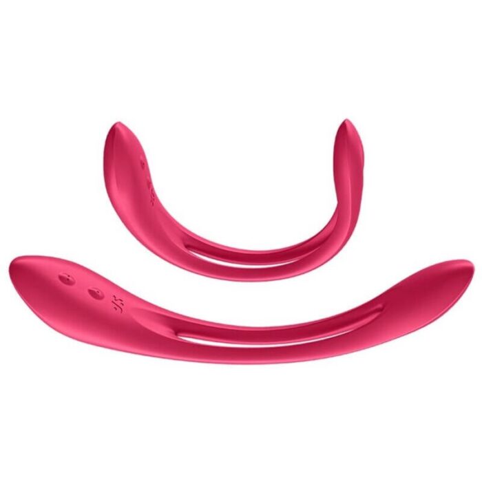 SATISFYER ELASTIC JOY MULTI VIBRADOR - ROJO - Image 3