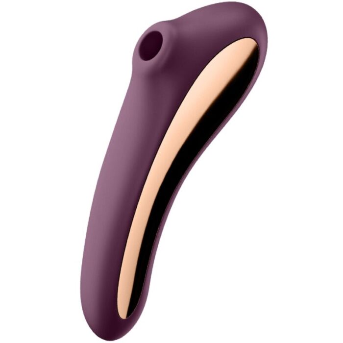 SATISFYER DUAL KISS ESTIMULANTE CLIT - VINHO TINTO