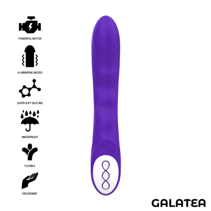 GALATEA DANTE VIBRATOR PURPLE