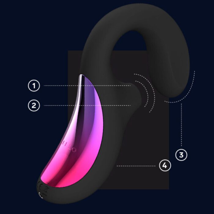 LELO ENIGMA CRUISE DUPLA ESTIMULAÇÃO SONIC MASSAGER PRETO - Image 3
