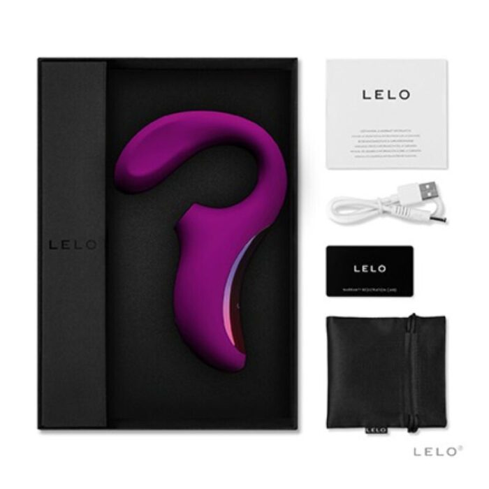 LELO ENIGMA CRUISE DUPLA ESTIMULAÇÃO SONIC MASSAGER DEEP ROSE - Image 4