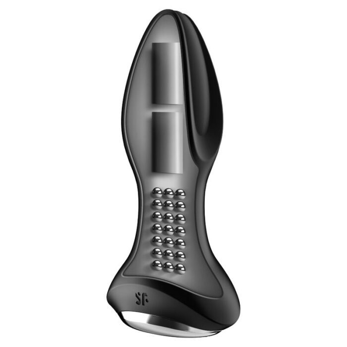 PLUGUE ROTADOR SATISFYER 2+ PLUGUE VIBRATÓRIO - PRETO - Image 2