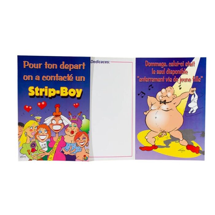 FEMARVI CARTE STRIP-BOY - FR