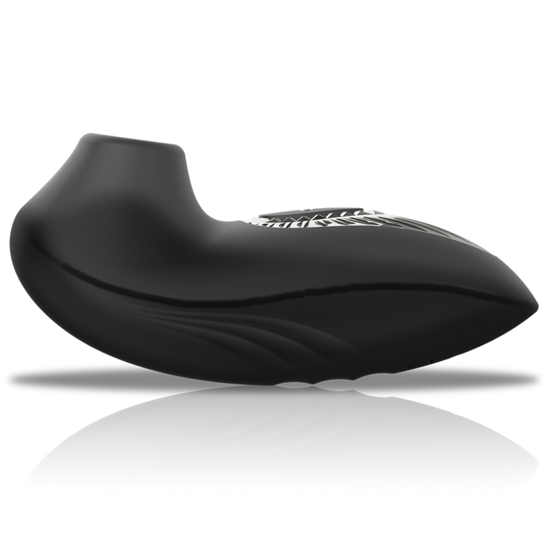 BLACKSILVER - DRAKE DELUXE SUCKING VIBE SILICONE RECHARGEABLE BLACK - Image 3