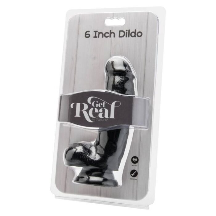 CAIA NA REAL - DILDO 12 CM COM BOLAS PRETAS - Image 2