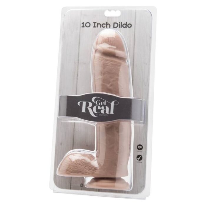 CAIA NA REAL - DILDO 25,5 CM COM PELE DE BOLAS - Image 2