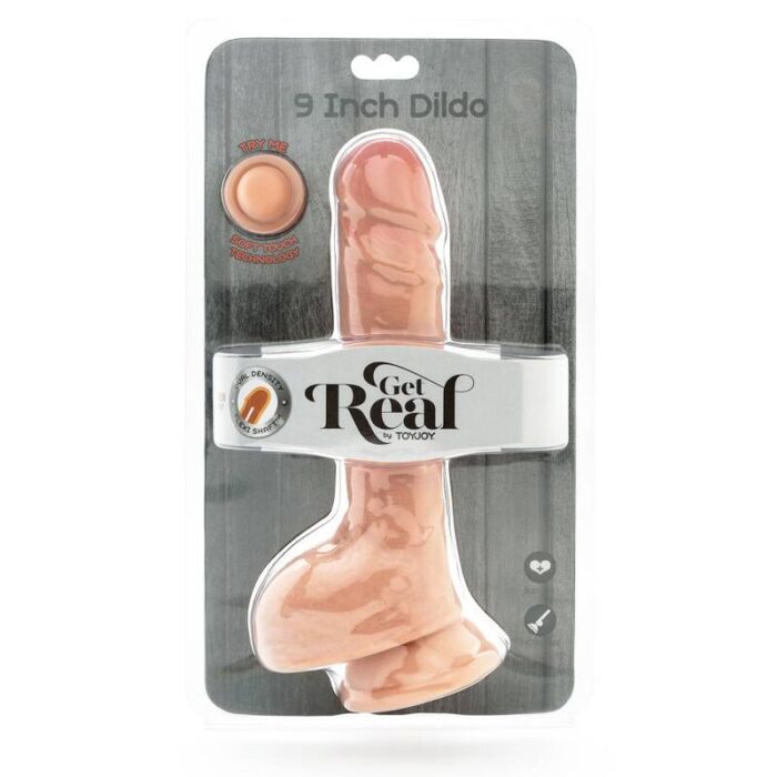 CAIA NA REAL - DILDO DE DUPLA DENSIDADE BOLAS DE 25,5 CM PELE - Image 3