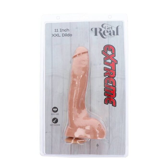 CAIA NA REAL - DILDO EXTREME XXL 28 CM PELE - Image 5