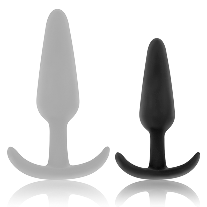 BLACKSILVER - HANSEL SILICONE LOOP ANAL PLUG SIZE S - Image 4