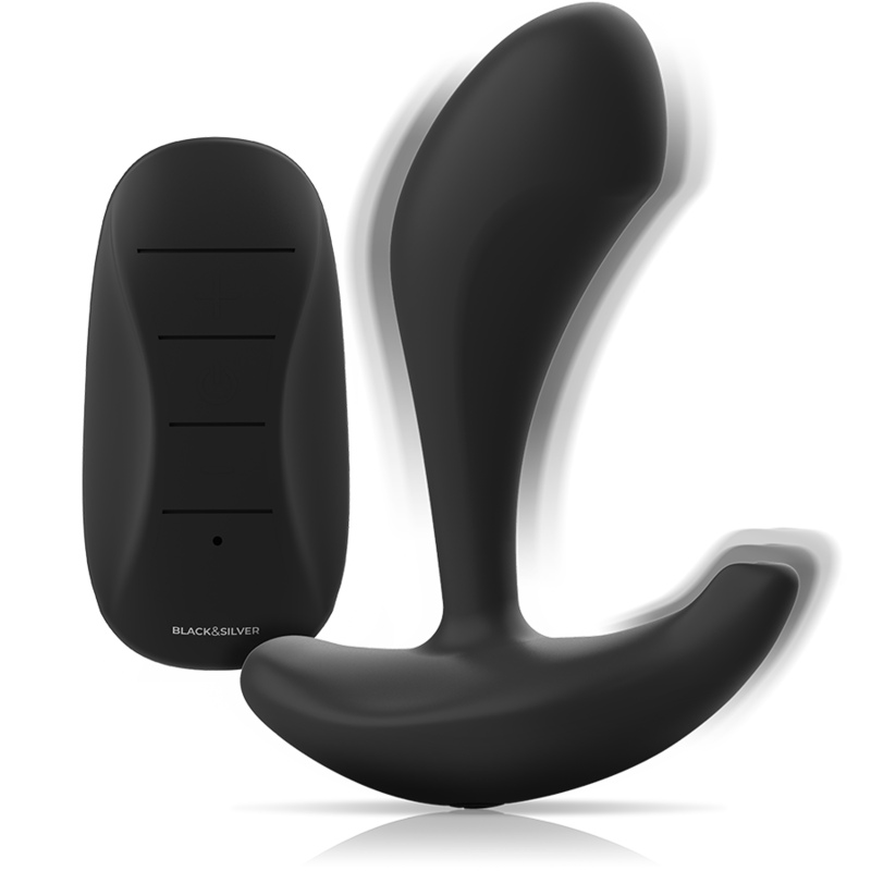 BLACKSILVER - DWAYNE ANAL PLUG SILICONE REMOTE CONTROL - Image 4