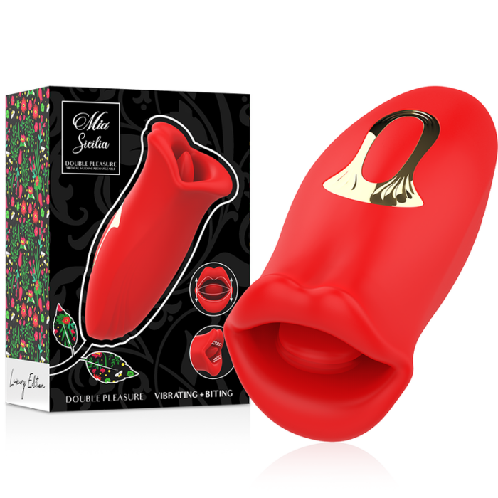 MIA - SICILIA DOUBLE PLEASURE VIBRATING + BITING - Image 2