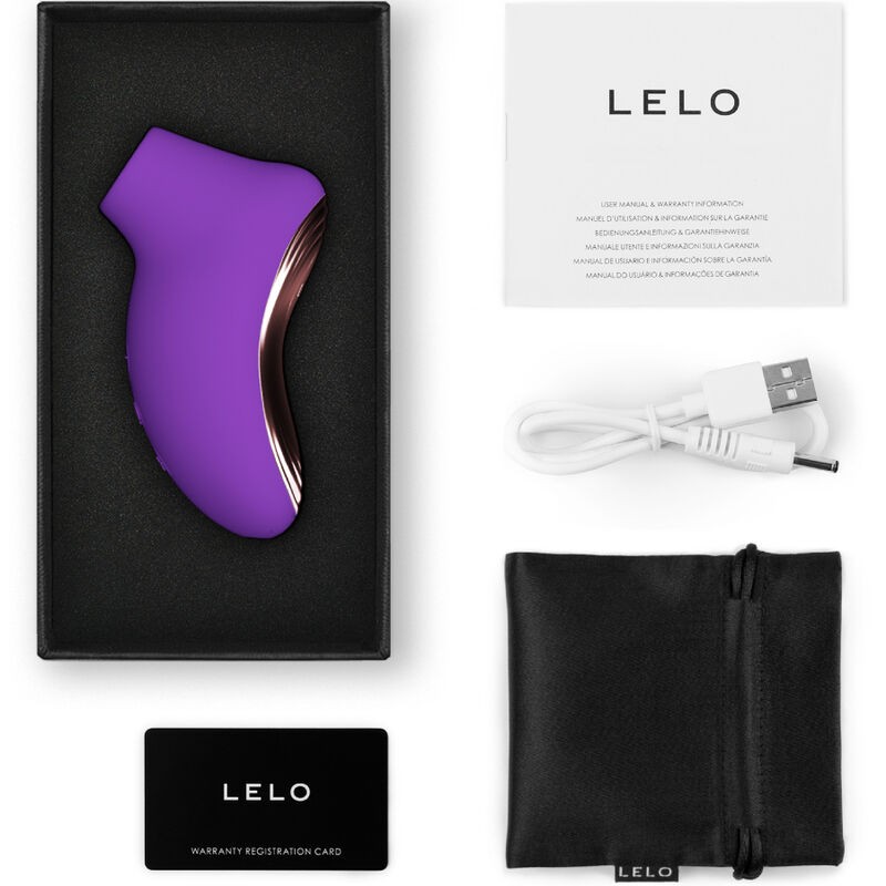 LELO - SONA 2 TRAVEL SONIC CLITORAL MASSAGER ROXO - Image 4