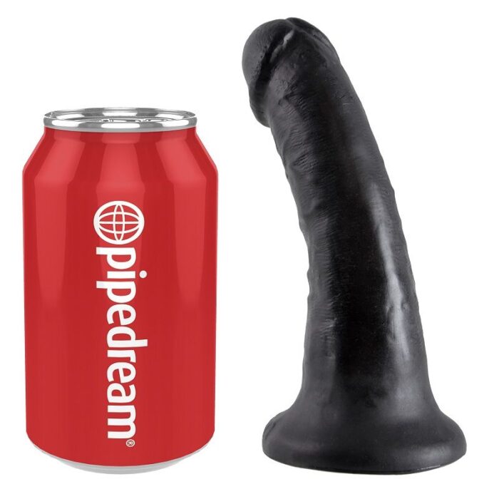 KING COCK 6" PENE NEGRO 15.2 CM - Image 3