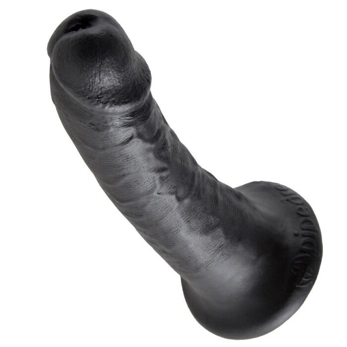 KING COCK 6" PENE NEGRO 15.2 CM - Image 4