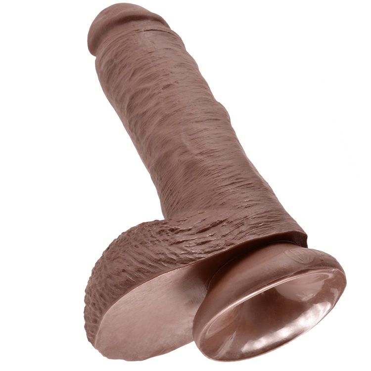 KING COCK 8" PENE REALISTICO MARRON 20.3CM - Image 5