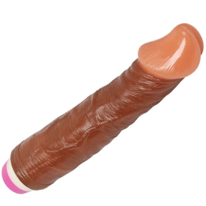 WAVES OF PLEASURE VIBRADOR REALÍSTICO MARRON 23 CM - Image 2