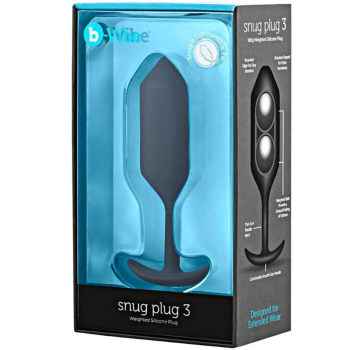 B-VIBE PLUG ANAL SNUG PLUG 3 - Image 3