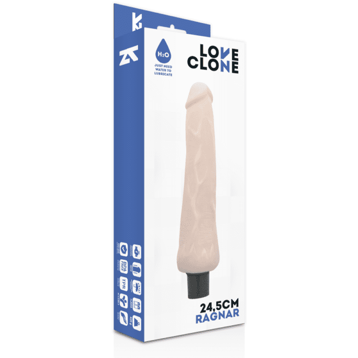 LOVECLONE RAGNAR AUTO-LUBRIFICAÇÃO VIBRADOR 24,5 CM - Image 4