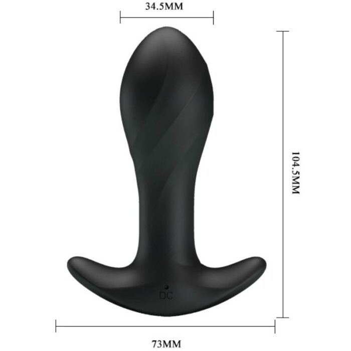 PRETTY LOVE VIBRADOR ANAL  NEGRO - Image 3
