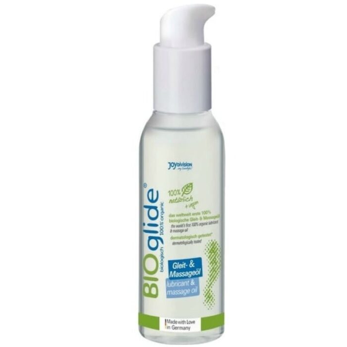 LUBRIFICANTE ORGÂNICO BIOGLIDE E ÓLEO DE MASSAGEM 125 ML