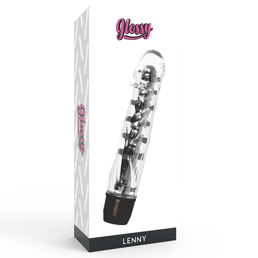 GLOSSY LENNY VIBRADOR NEGRO - Image 5