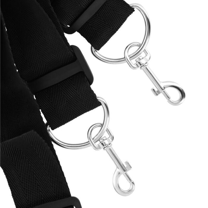 DARKNESS INTERLACE OVER AND UNDER BED RESTRAINT SET - Image 4
