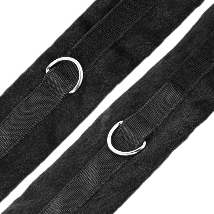 DARKNESS INTERLACE OVER AND UNDER BED RESTRAINT SET - Image 5