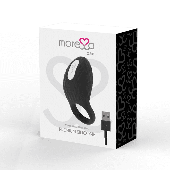 ANEL VIBRANTE RECARREGÁVEL MORESSA ZAC PREMIUM - Image 2