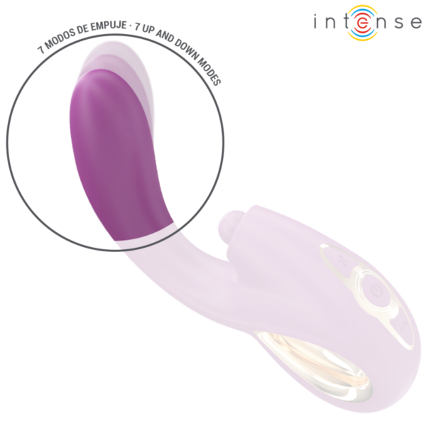 INTENSE - LALI MULTIFUNCIONAL VIBRADOR G-SPOT TAPPING  THRUST  VIBRATION ROXO - Image 4