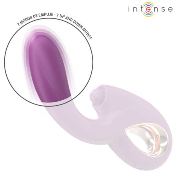 INTENSE - LALI MULTIFUNCIONAL VIBRADOR G-SPOT TAPPING  THRUST  VIBRATION ROXO - Image 5