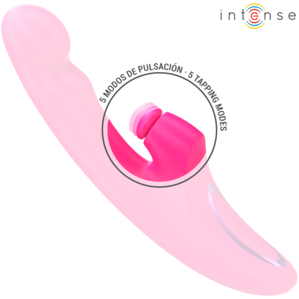 INTENSE - EMI VIBRADOR 13,5 CM MULTIFUNÇÃO 3 EM 1 10 VIBRAÇÕES ROSA - Image 5