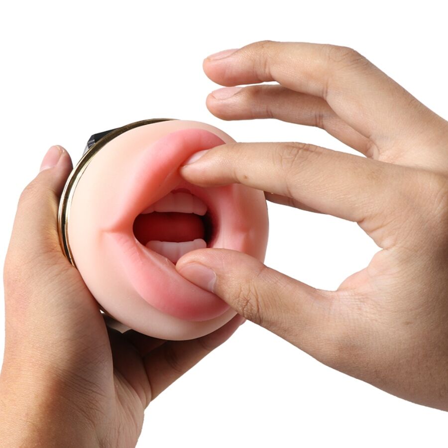 SHEQU - KAY MASTURBADOR DUPLO COM BOCA DUPLA E VIBRAÇÃO DE VAGINA - Image 4