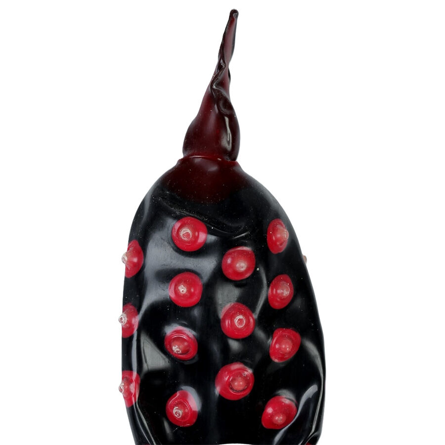 CONDOMERIE - PRESERVATIVOS NOVIDADES PINTADOS À MÃO PRETO FAKIR