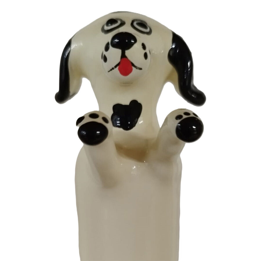 CONDOMERIE - PRESERVATIVOS NOVIDADES PINTADOS À MÃO HAPPY WHITE DOG