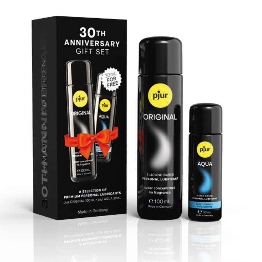 PJUR - CONJUNTO 30 ANIVERSÁRIO PJUR ORIGINAL 100 ML + PJUR AQUA 30 ML DE PRESENTE