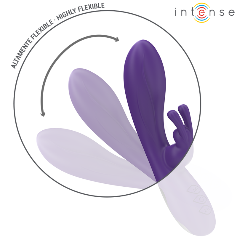 INTENSE - RANDALL RABBIT VIBRADOR 10 VIBRAÇÕES ROXO - Image 4