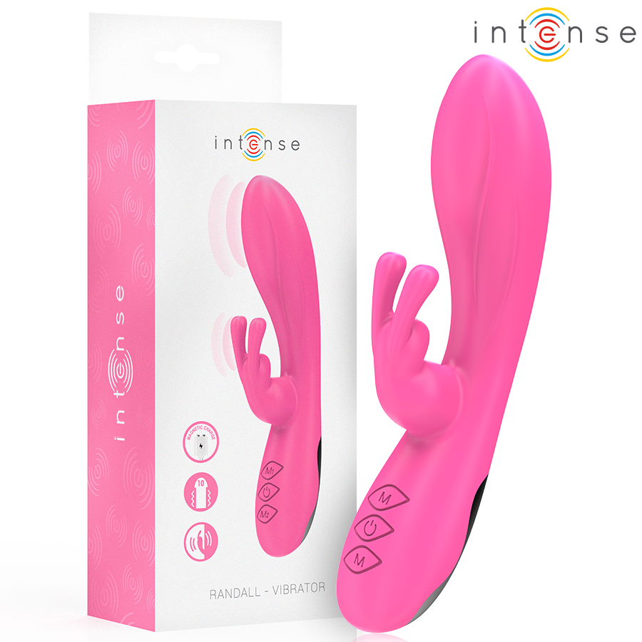 INTENSE - RANDALL RABBIT VIBRADOR 10 VIBRAÇÕES ROSA
