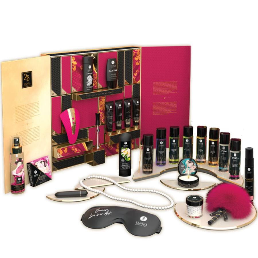 SHUNGA - CALENDÁRIO EXCLUSIVO DE DESEJOS DE 25 ANIVERSÁRIO
