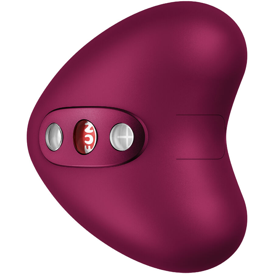 FUN FACTORY - VIBRADOR LIBERA AIR PULSE VERMELHO VINHO