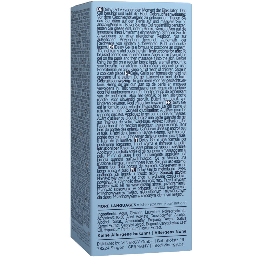 MISTER SIZE - GEL RETARDANTE 50 ML - Image 4