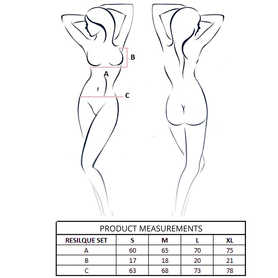 PASSION - CONJUNTO DE SUTIÃ + TANGA RESILQUE BRANCO P/M - Image 4